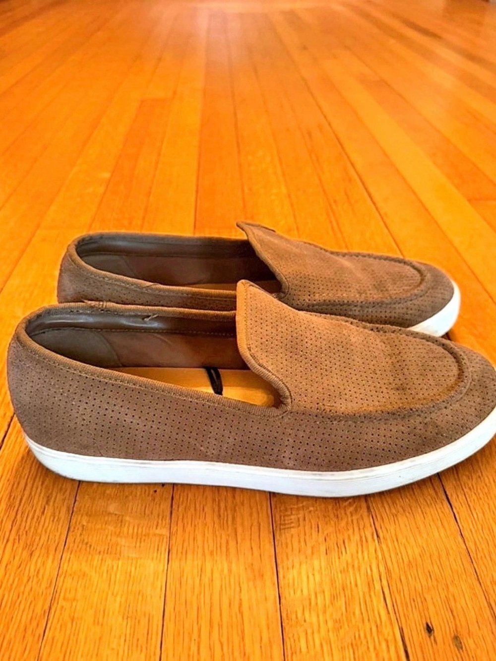 Zara Men's Brown loafers Slip-On Sneakers EU 45